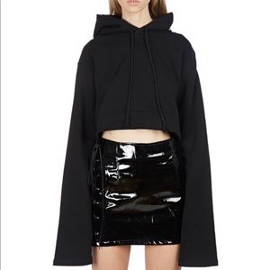 Danielle Guizio NY Oversized Crop Hoodie - S